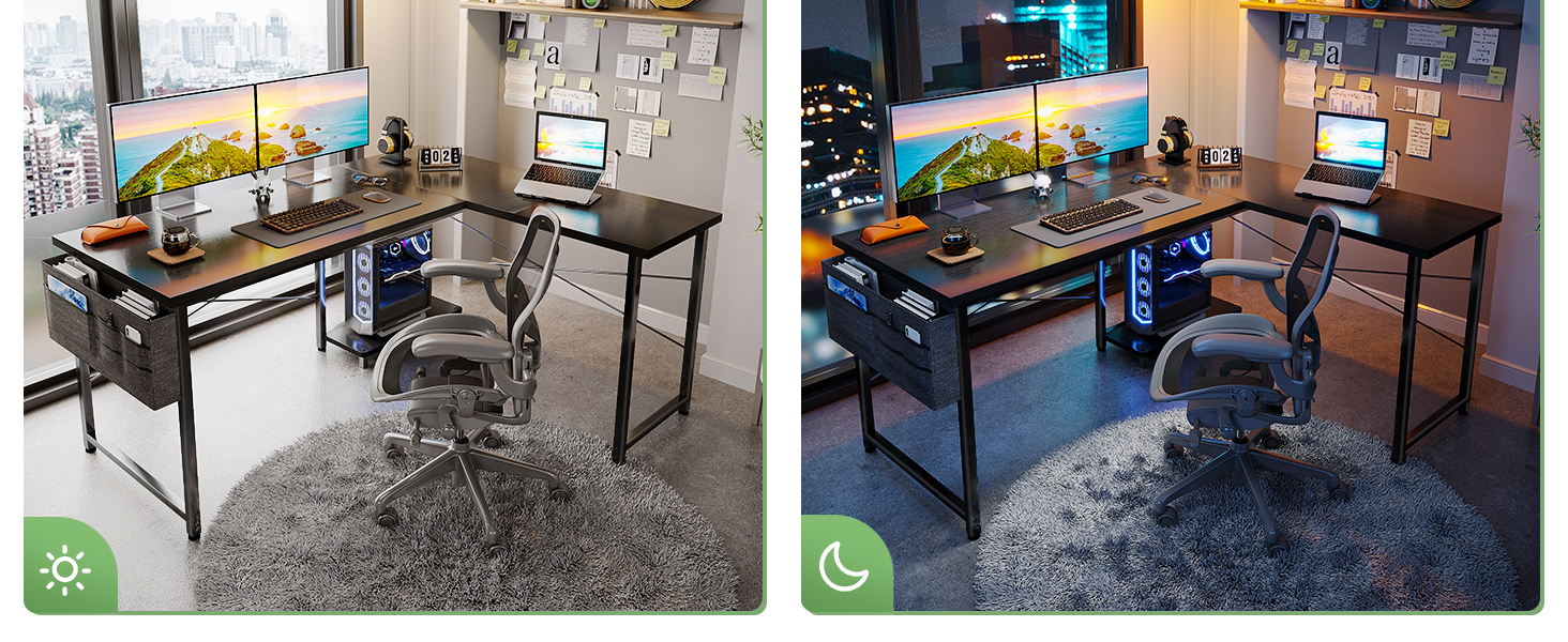 l shaped gaming desk