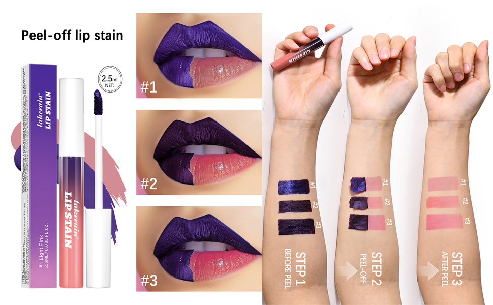 Removable lipstick tattoo removable lipstick lip stain matte lipstick 