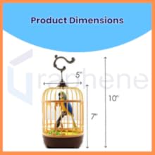 Singing Moving Chirping Beautiful Electronic Bird Pet Toy