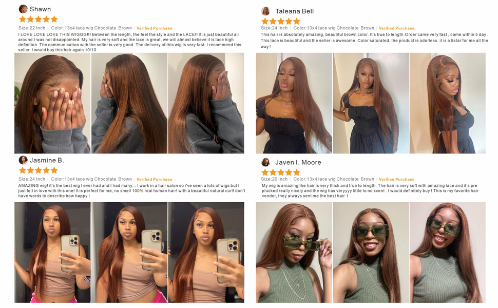 Straight lace front wiggs human hair