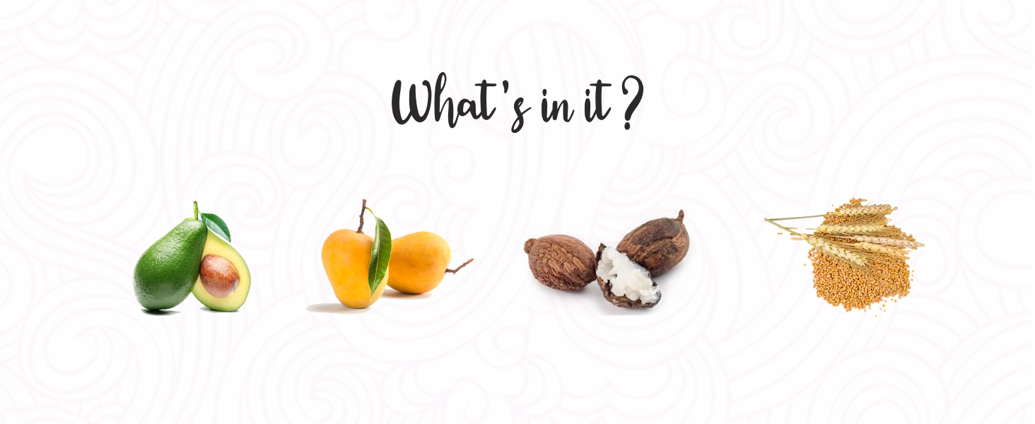 Curl mask Ingredients for soft curls, Indian curly care product