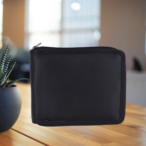Zip-Around ID Bifold Wallet