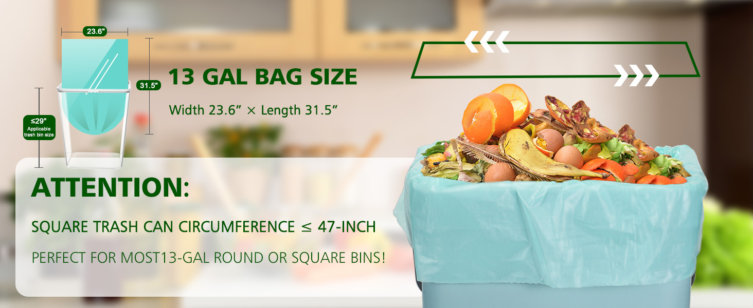 tall kitchen bags