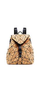 Frauen Rucksack von Kork Geometrische Tasche