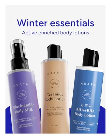 winter care essential body lotions