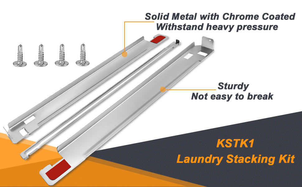 KSTK1 27inch Laundry Stacking Kit by Blutoget Solid
