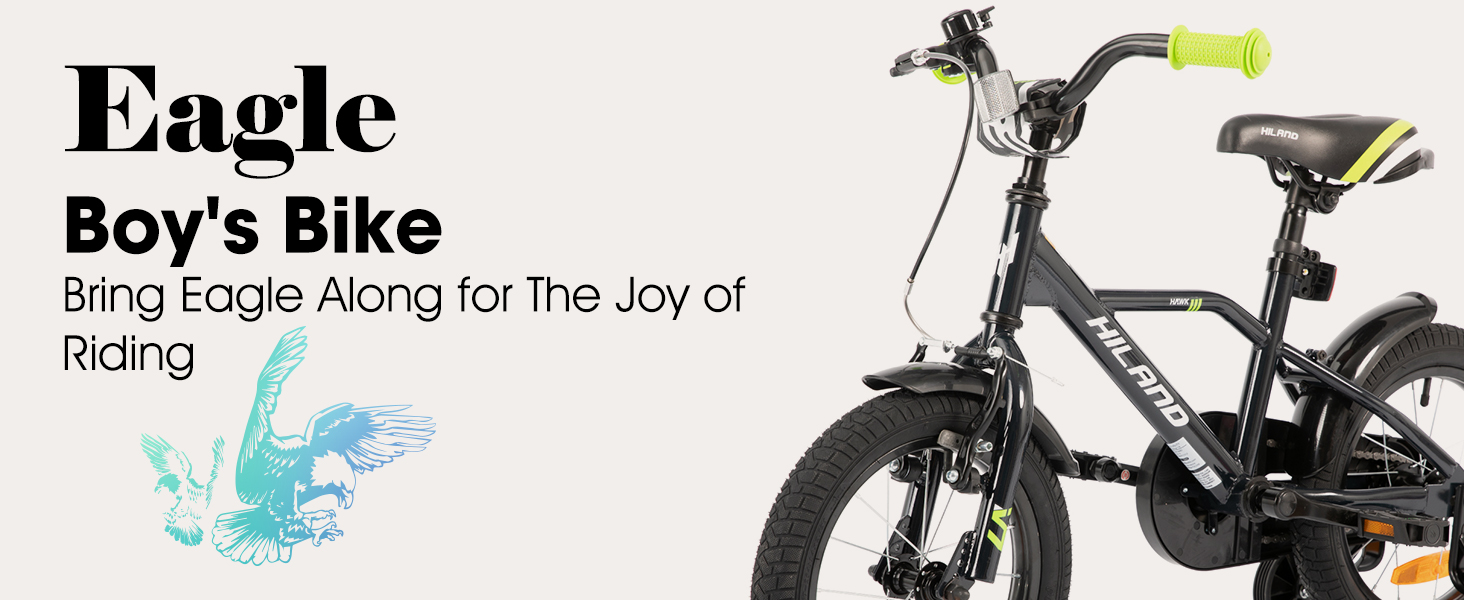 Schéma illustrant les dimensions et réglages du vélo enfant