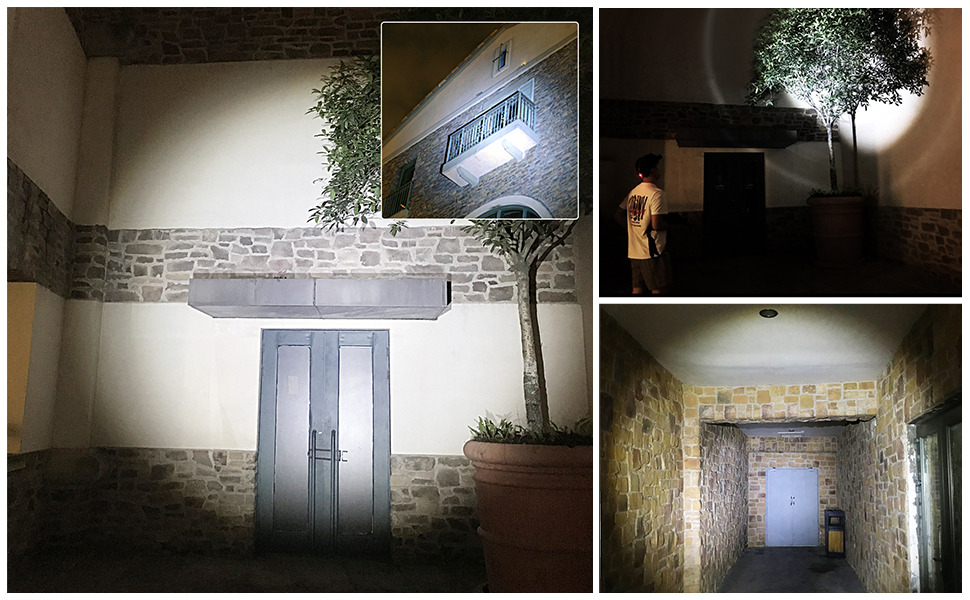 18650 USB Rechargeable IPX4 Waterproof Flashlight