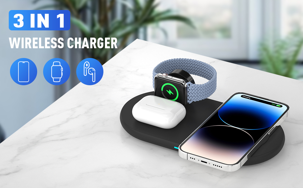 Caricatore Wireless 15W