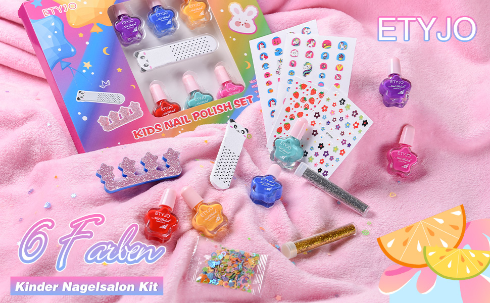 nagellack kinder mädchen kindernagellack kindernagellack ab 3 jahre ungiftig