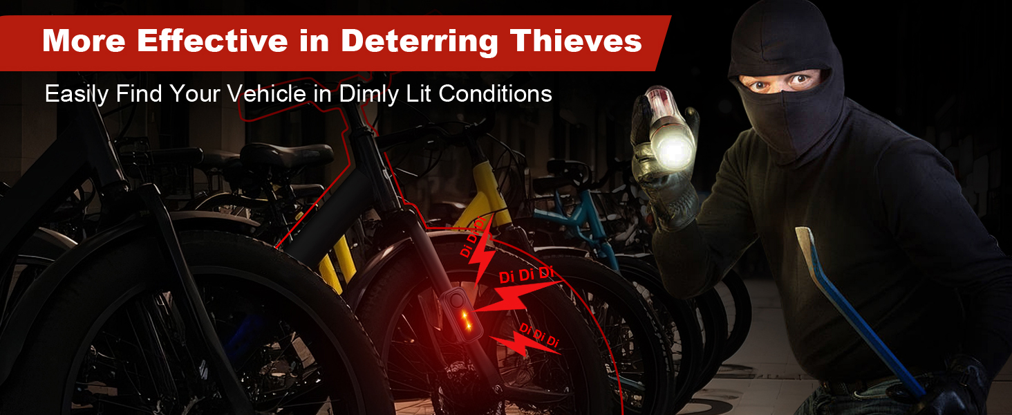 Bike Alarm with Remote