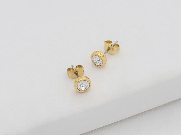 sinaa round stud earrings