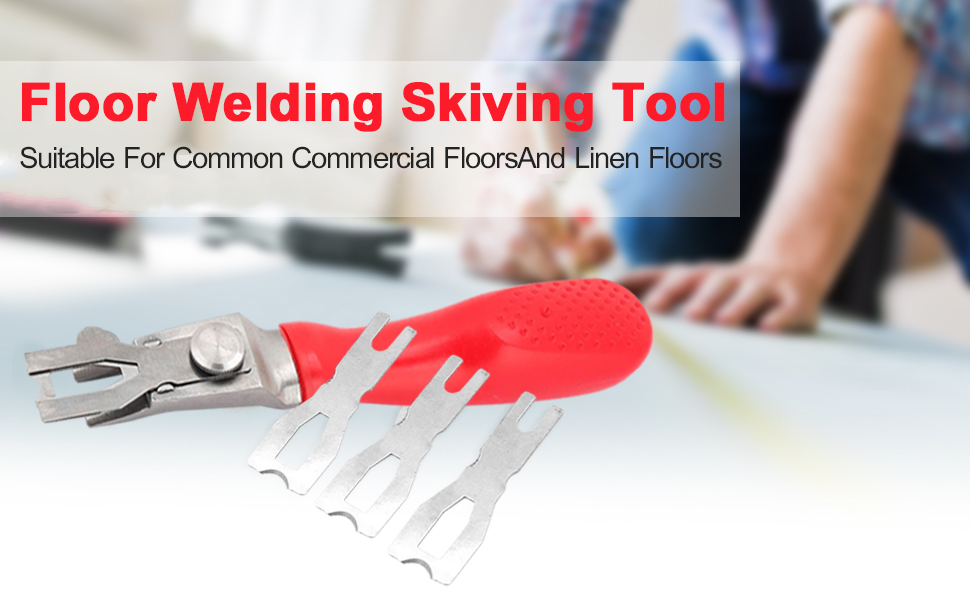 MLMLH Floor Skiving Tool PVC Vinyl Flooring Welding Cutting Tools Kit Floor Weld Trimmer