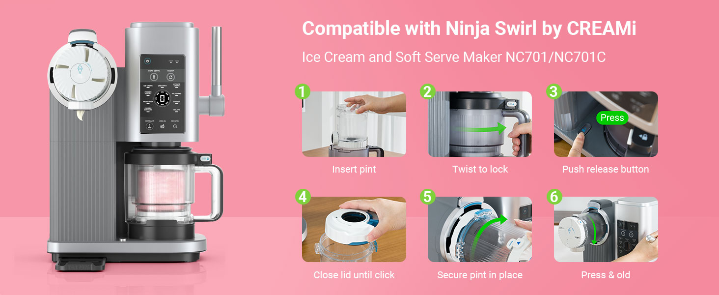 ninja creamy pints NC700 NC701