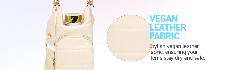 water bottle bag carrier holder walking crossbody phone pocket strap body waterbottle purse travel