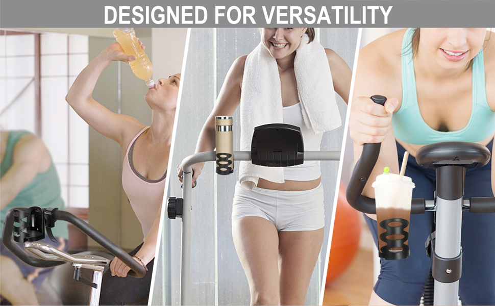 Large Bottle Holders for Peloton Bike 360 Rotation