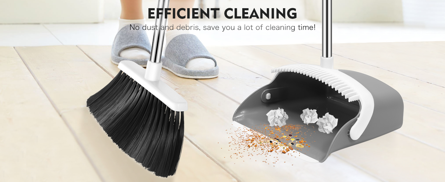 Broom and Dustpan Set