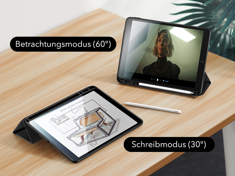 ESR für iPad 9 Generation Hülle mit Stifthalter, iPad 8 Generation Hülle, iPad hülle 7 ESR für iPad 9 Generation Hülle mit Stifthalter, iPad 8 Generation Hülle, iPad hülle 7