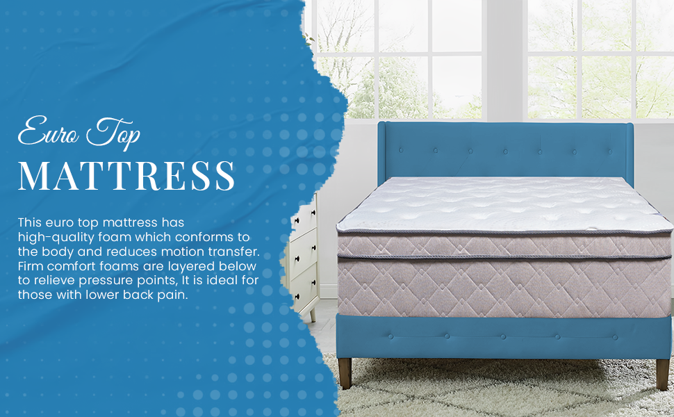 Greaton 13" Extra Plush Bed Mattress, Comfortable