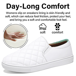 Womens slip on sneakers