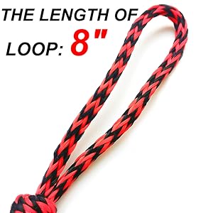 Length,Rope loop. 