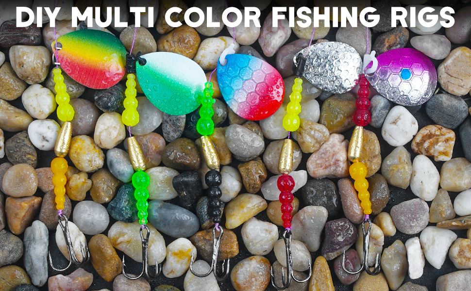 Fishing Lure Making Kit Walleye Rig Making Kit,151pcs Lure