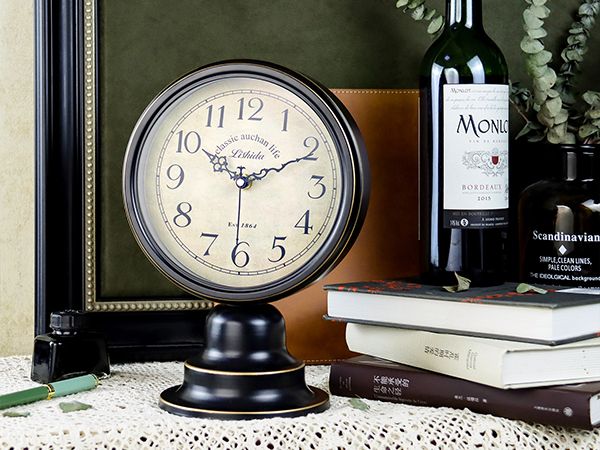 Amazon.com: NEOTEND Mid Century Modern Desk Clock - Vintage