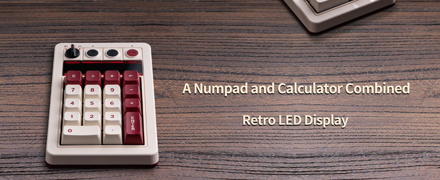 8Bitdo Mechanical numpad