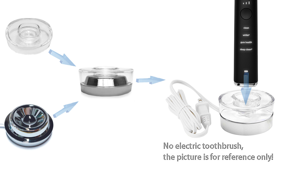 Replacement Charger Base Charging Induction Cover/Stand for Philips