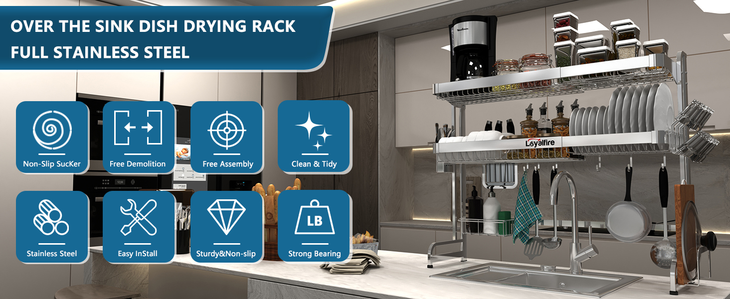 Over Sink Dish Rack