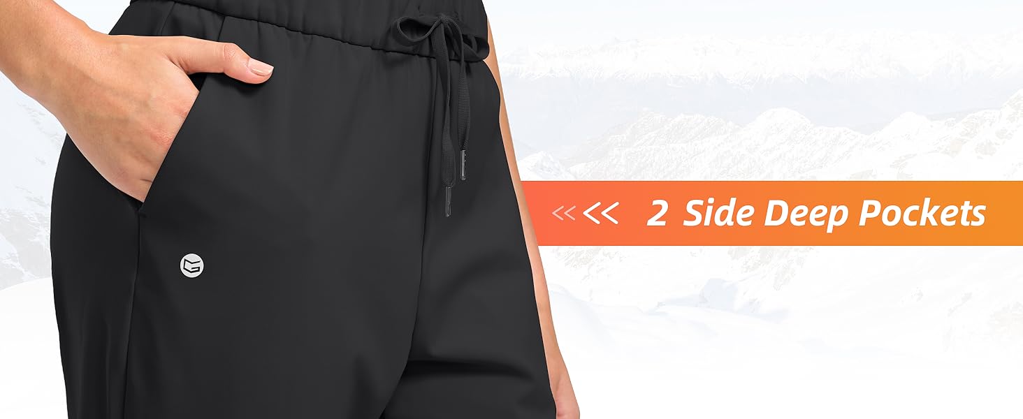 fleece lined pants women