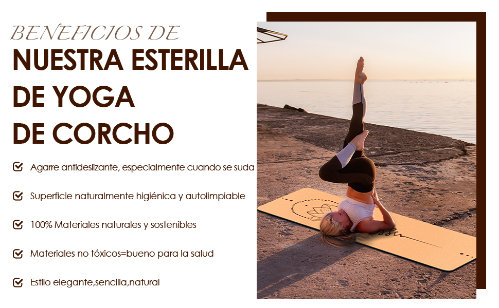 Esterilla Yoga Corcho