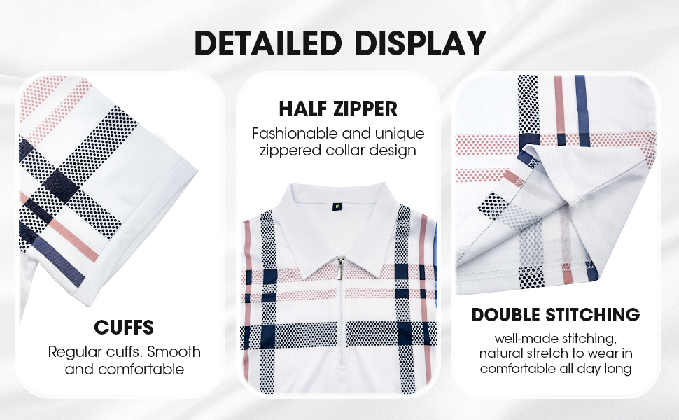 CL TRICOLOR LINE LS HALF ZIP SHIRT【L】 Half Zip LS Shirt | Pique - Grey – Polar Skate Co.