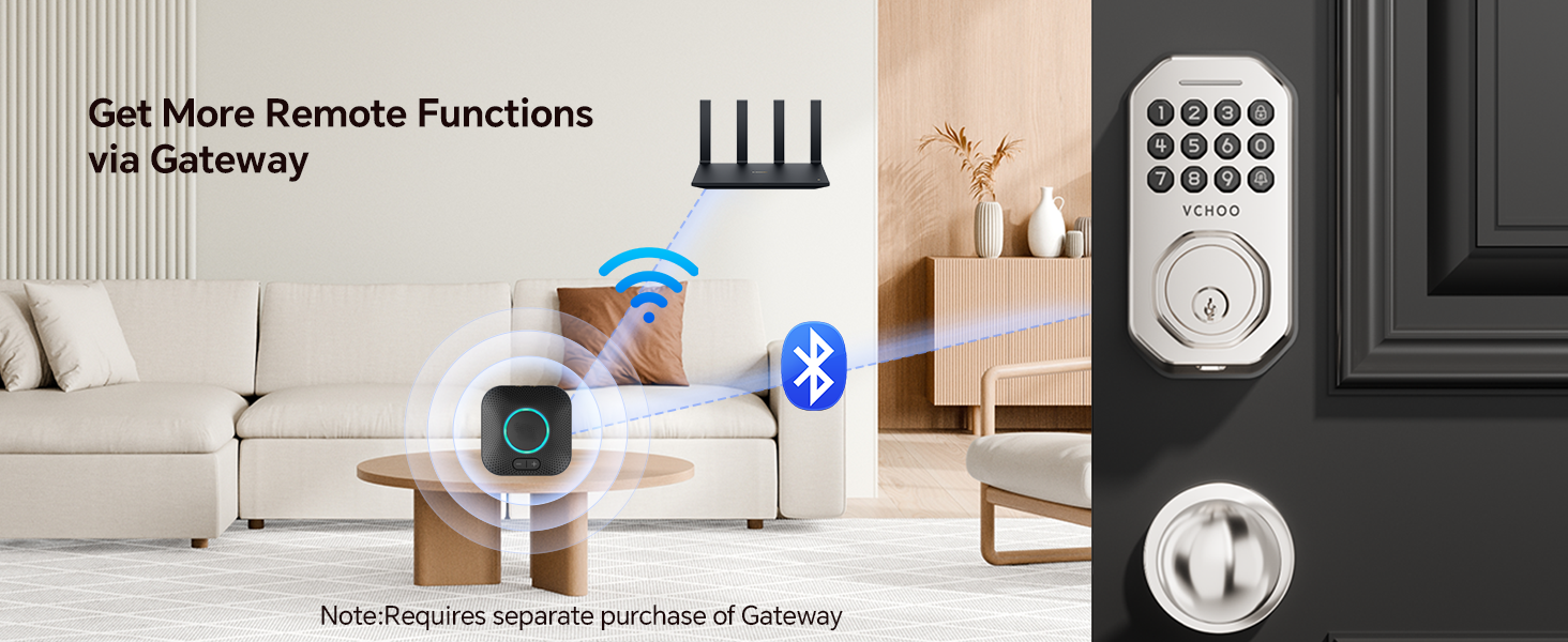 VCHOO Keyless Entry Door Lock