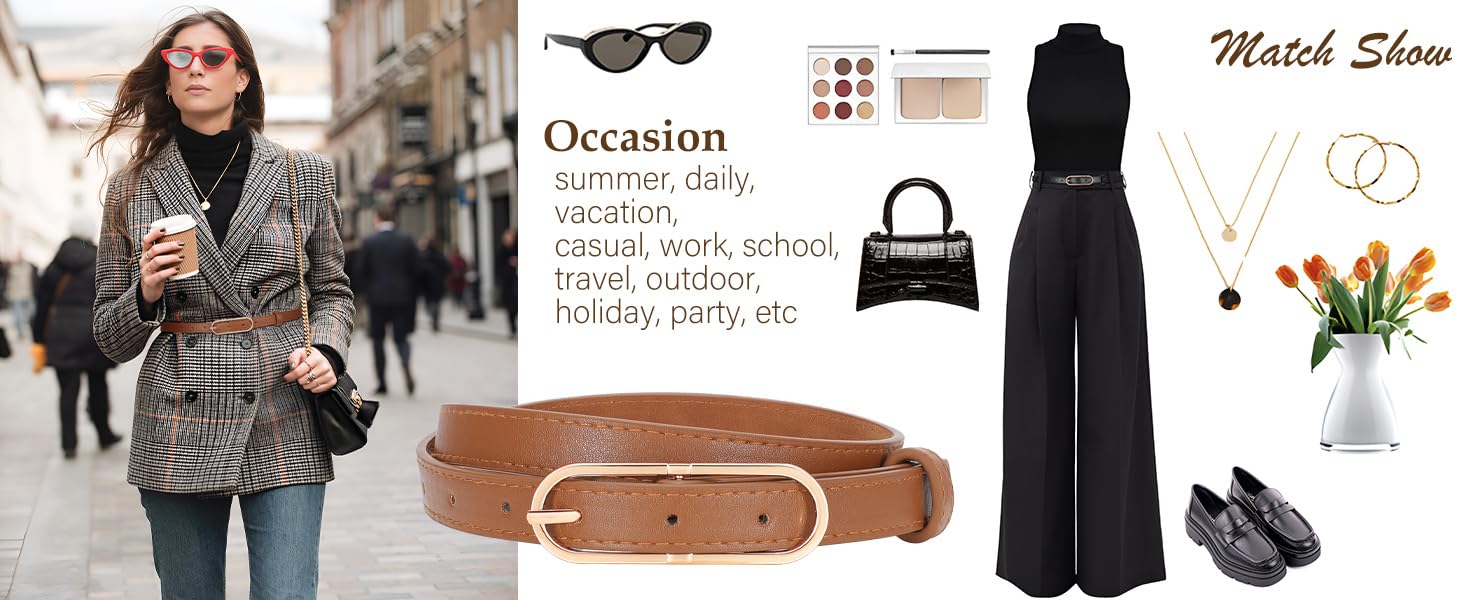 fashion belts for women