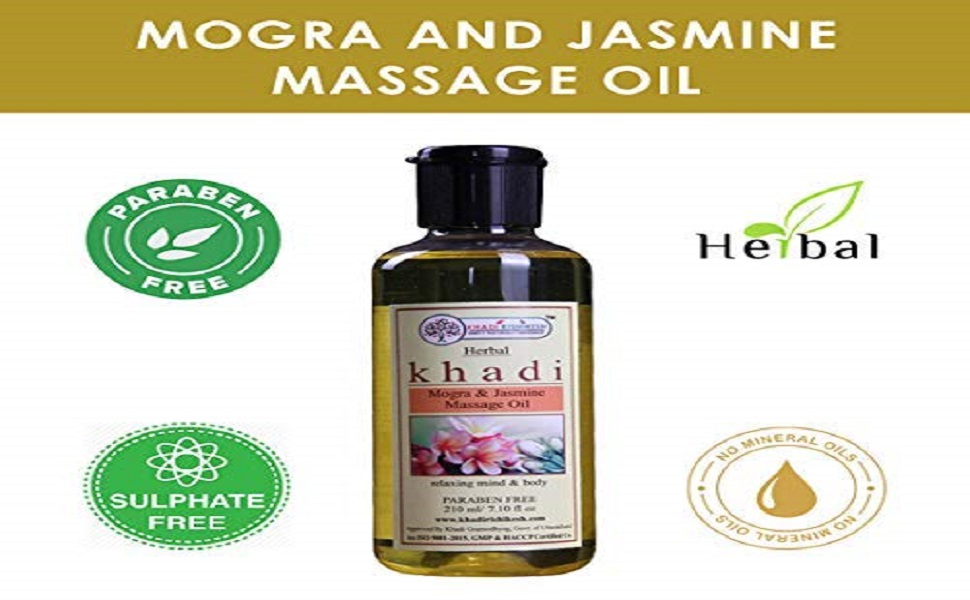 Buy KHADI RISHIKESH Ayurvedic Body Oil Mogra Jesmin For Full Body