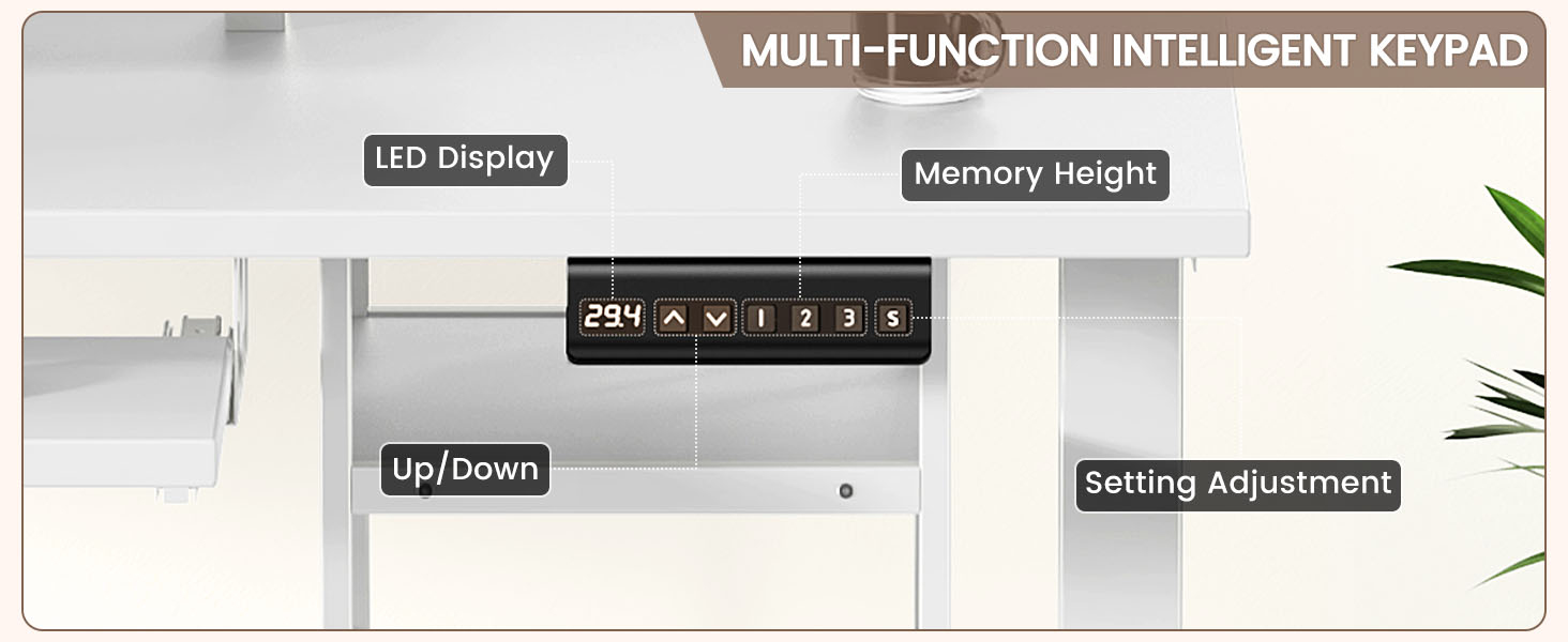 L Shaped Standing Desk