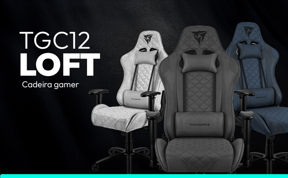 Melhor cadeira;TGC12;Loft;Tecido;Qualidade;