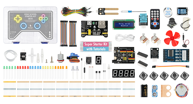ikkle Project Super Starter Kit Compatible with Arduino IDE, Project ...