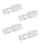 INCREWAY Venetian Blinds No Drill No Tools, 4PCS Adhesive Blinds Bracket Venetian Blinds Manual N...