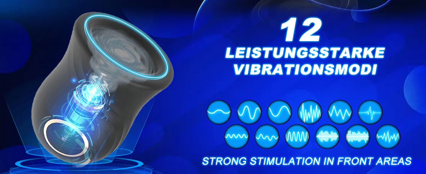 Masturbator mit einzigartigem Texturdesign an der Innenwand