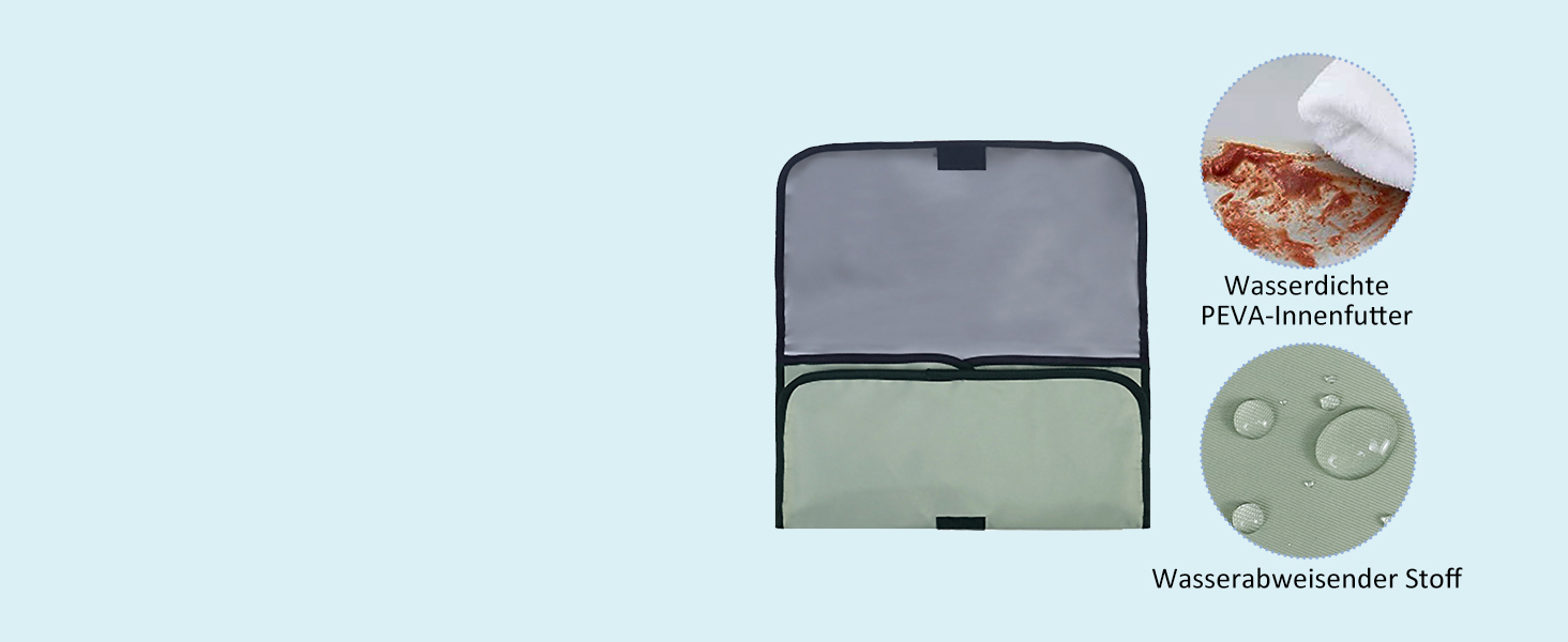 Wickelunterlage wasserdicht