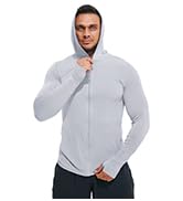 Amazon.com: Men's Full Zip UPF 50+ Sun Protection Hoodie