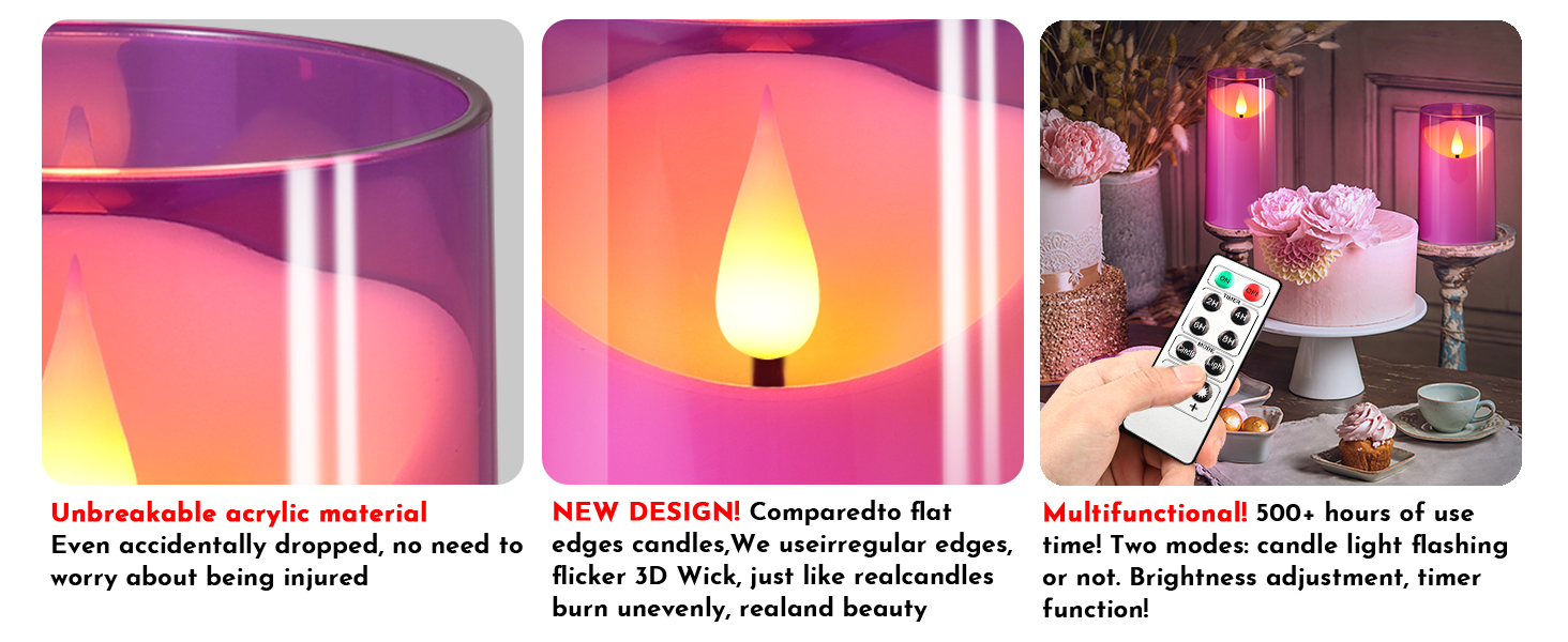 purple candle