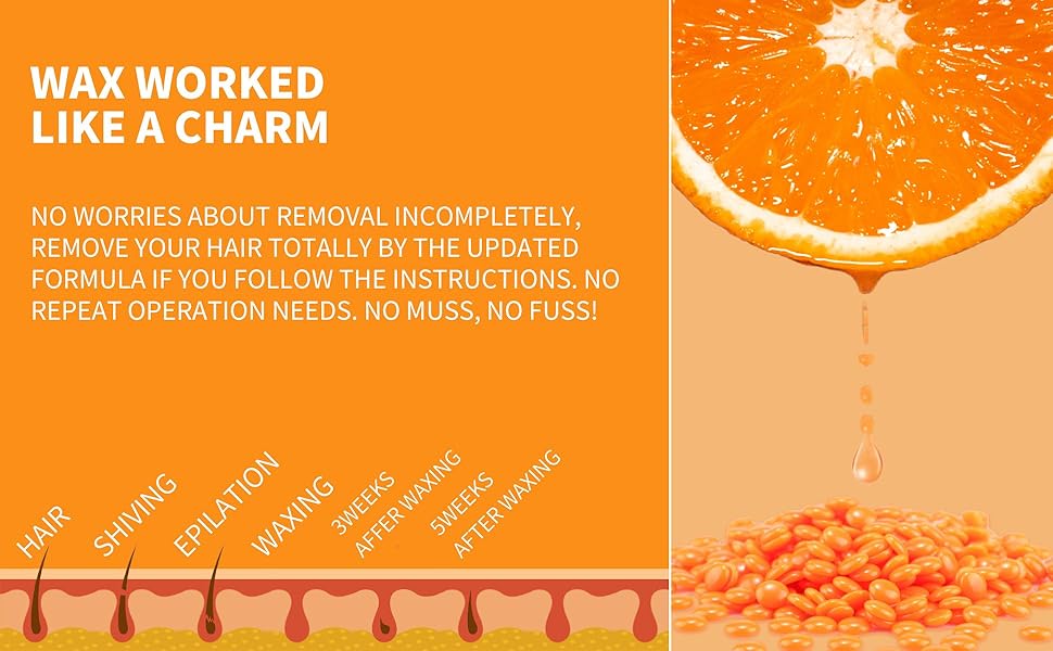 Hair remove wax