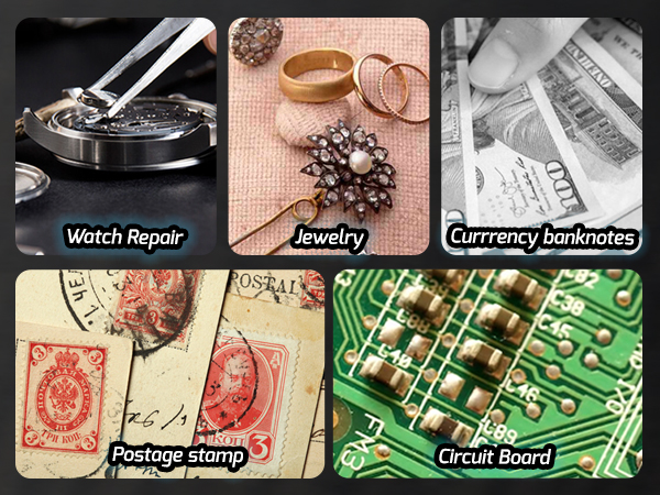 10x illuminated jewelers loupe