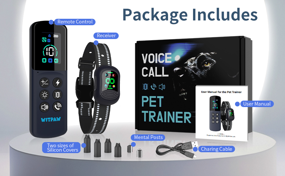 dog shock collar with remote control
