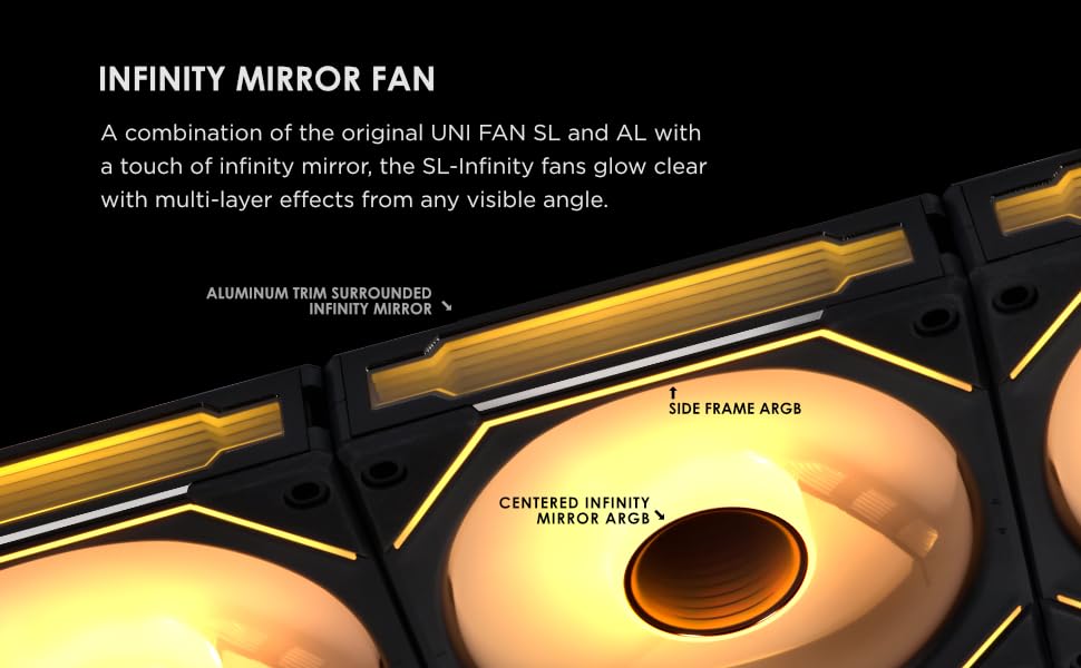 Infinity Mirror Fan