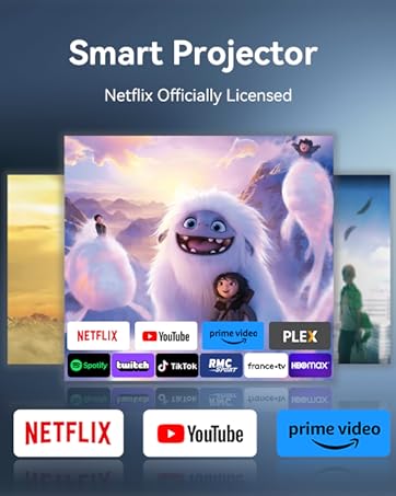 mini projector with wifi and bluetooth