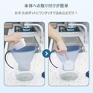 Amazon | ブリタ カートリッジ 浄水ポット 互換用 浄水器用